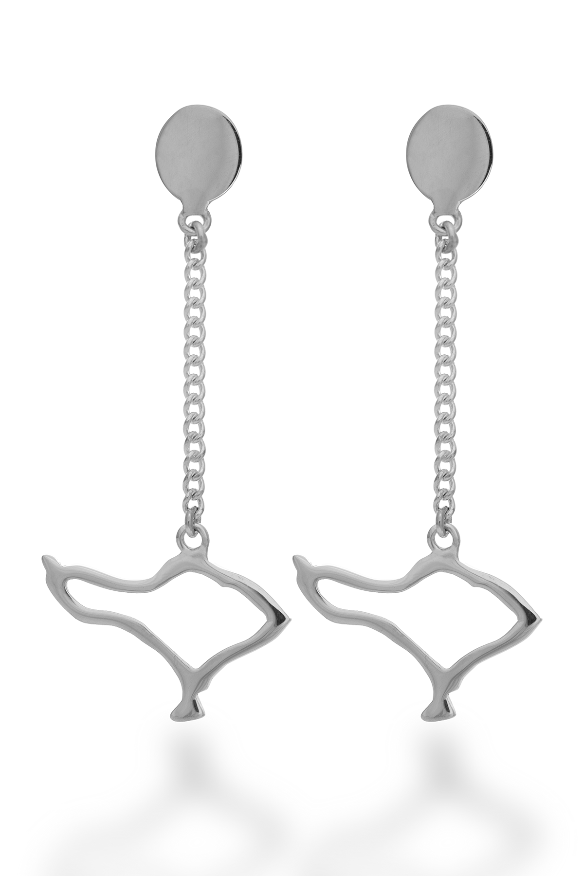 Earrings - Bali Map