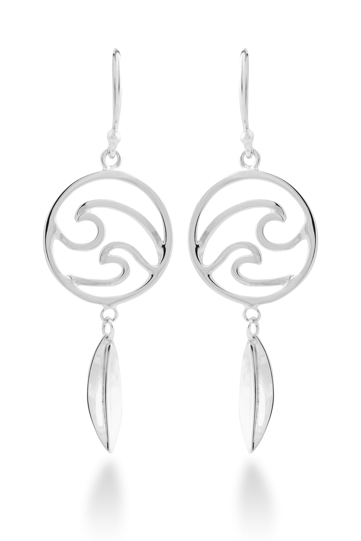 Earrings - Surf & Waves
